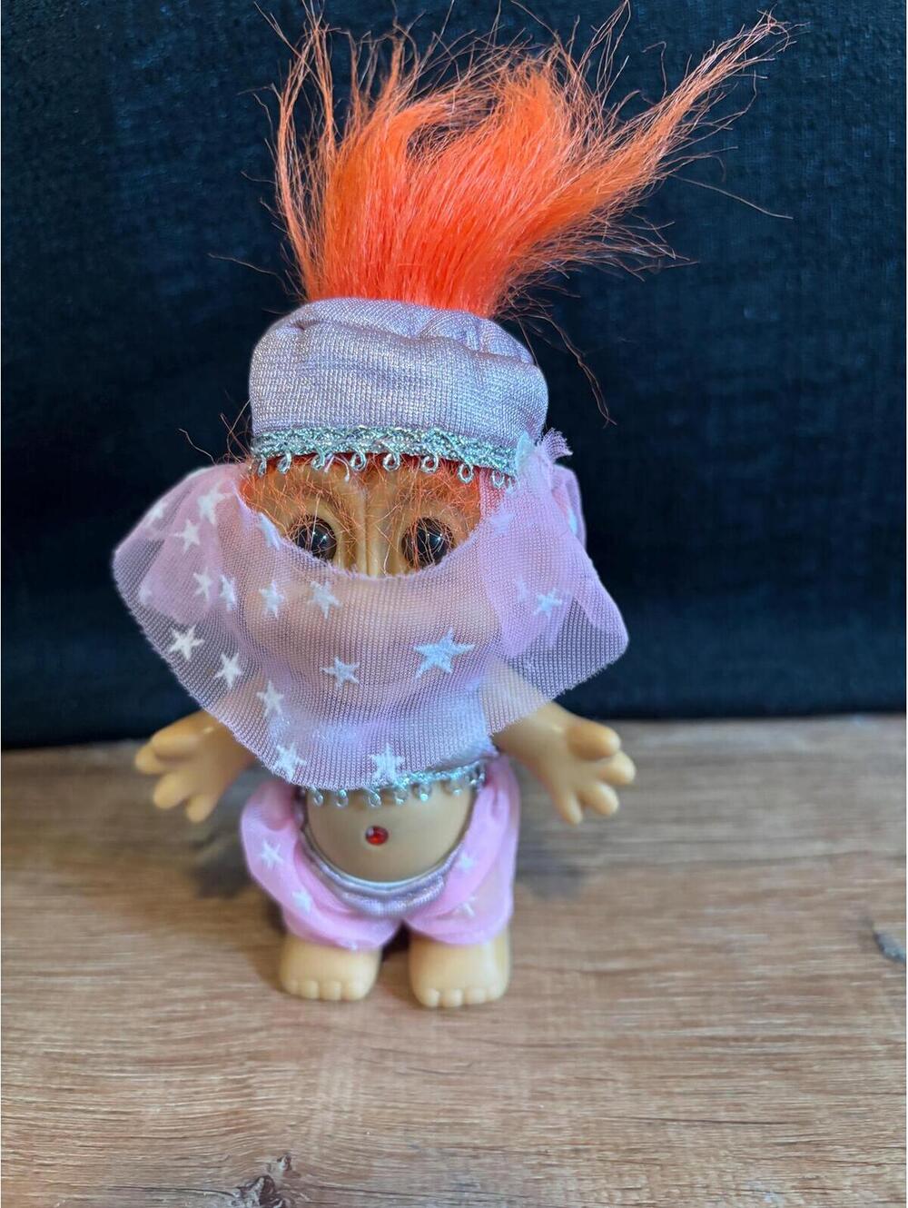 Troll Doll Vintage Genie Troll Russ Berrie 5” VGC & Cute!
